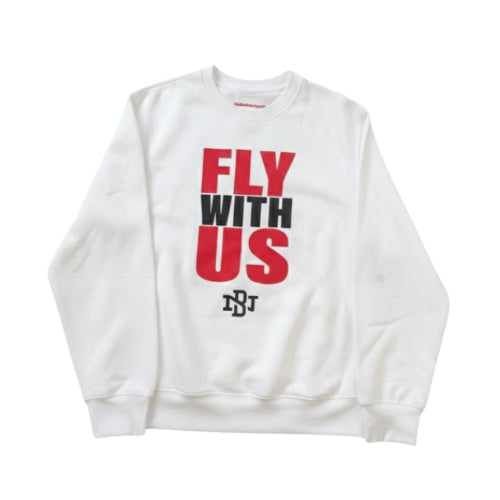 Fly w/Us Crewneck